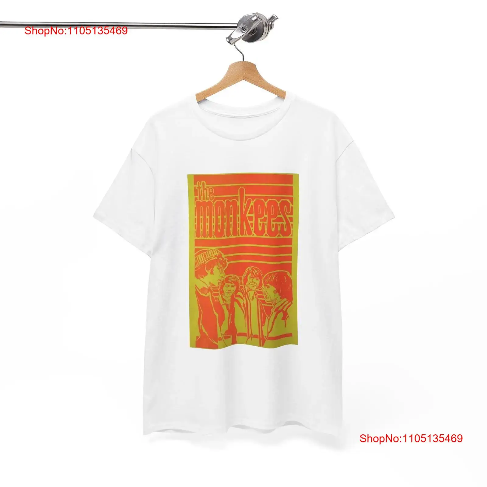 Men'S Fashion 70S - Os macacos t camisa vintage cartaz