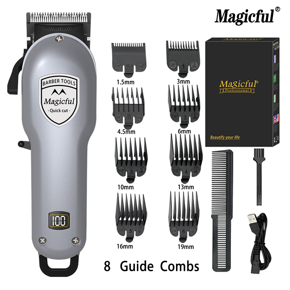 Men'S Fashion Haircuts - Magical moda profissional acabamento aparador de