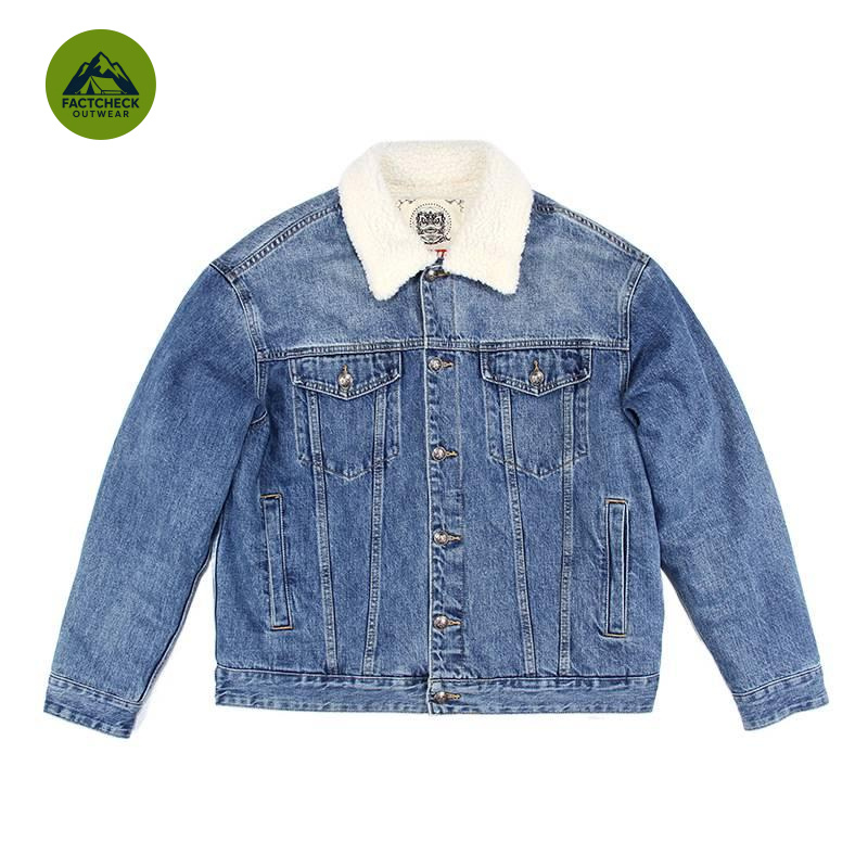 Denim Jacket Vintage - Jaqueta Jeans de Luxo Tamanho EU/US