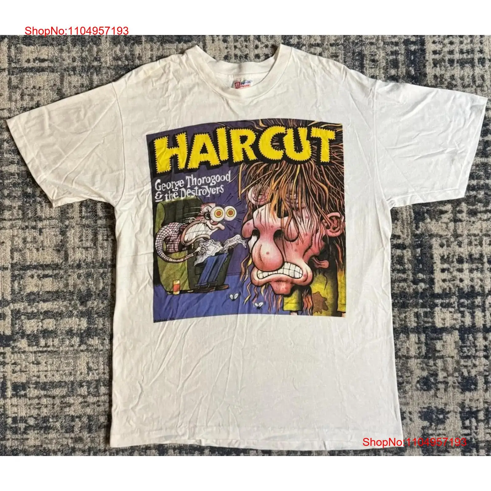 Men'S Fashion Haircuts - Vintage 1993 george thorogood os destruidores