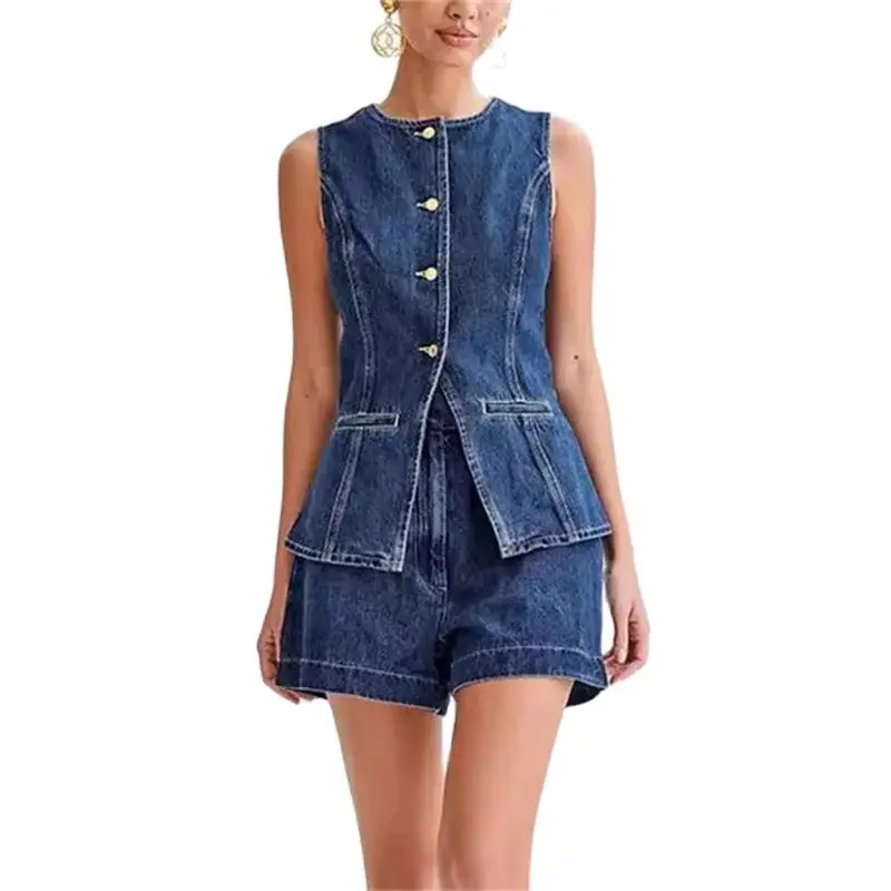Denim Jacket Vintage - Fatos jeans vintage casuais femininos, divididos