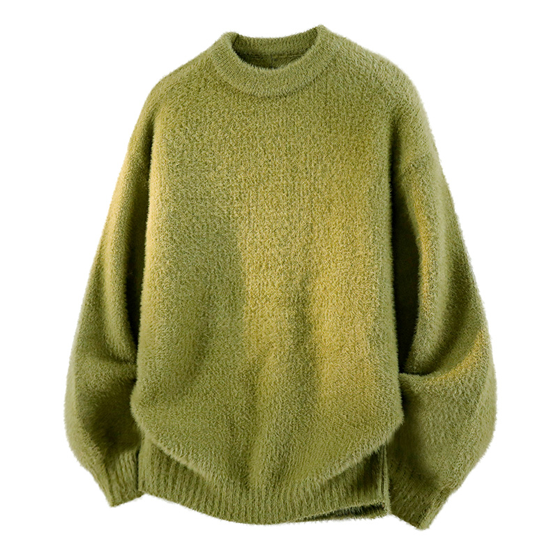 Mens Fashion Jumpers - Suéter Masculino de Tricô Gola Redonda