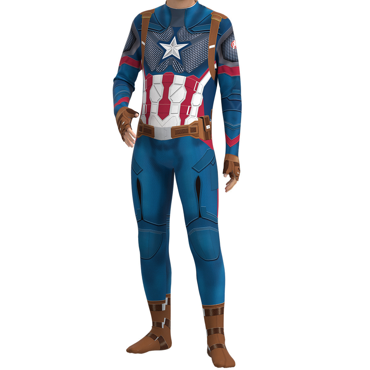 Mens Fashion Jumpsuit - Fantasia de Halloween para Cosplay, Macacão