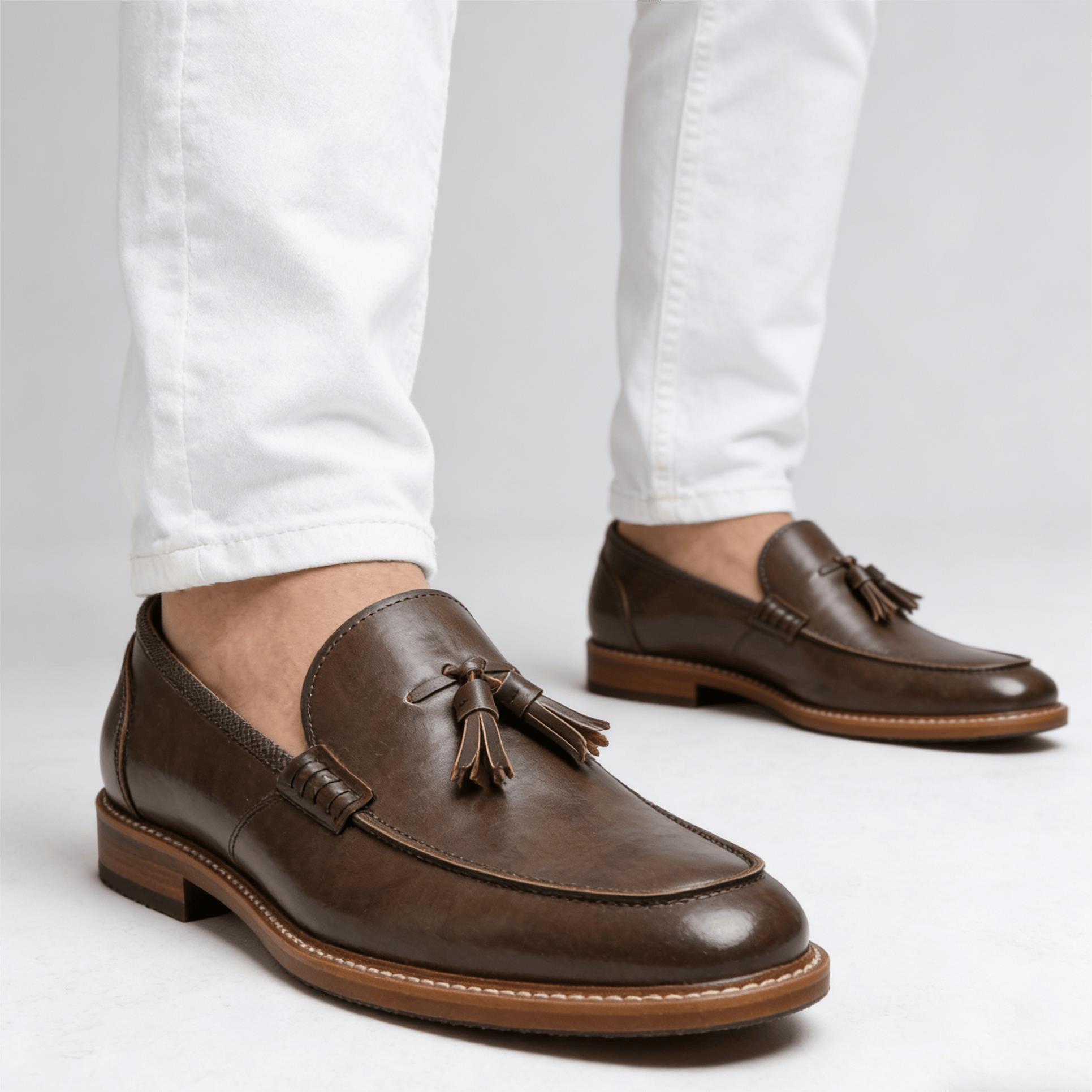 Suede Loafers Men - Sapatos masculinos de verão, respiráveis, confortáveis,