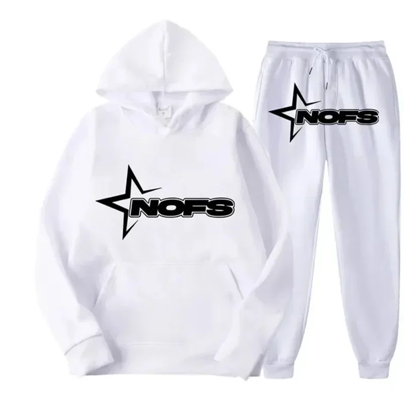 Men'S Fashion Brand - Conjunto casual de duas peças com