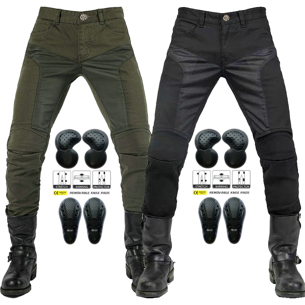 Men'S Fashion Jeans 2025 - 2025 nova motocicleta verão equitação jeans