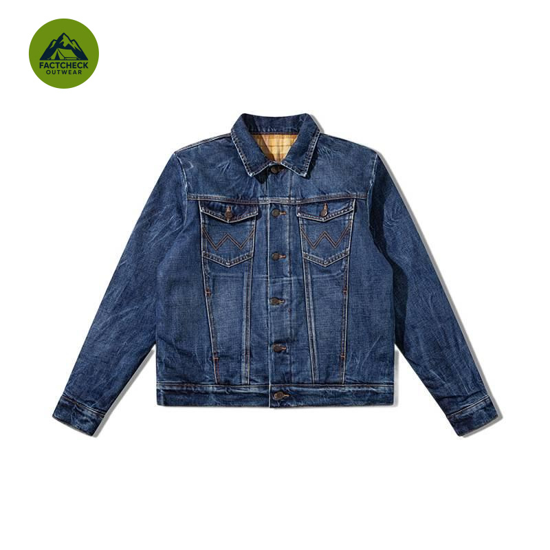 Denim Jacket Vintage - Jaqueta Jeans de Luxo Tamanho EU/EUA,