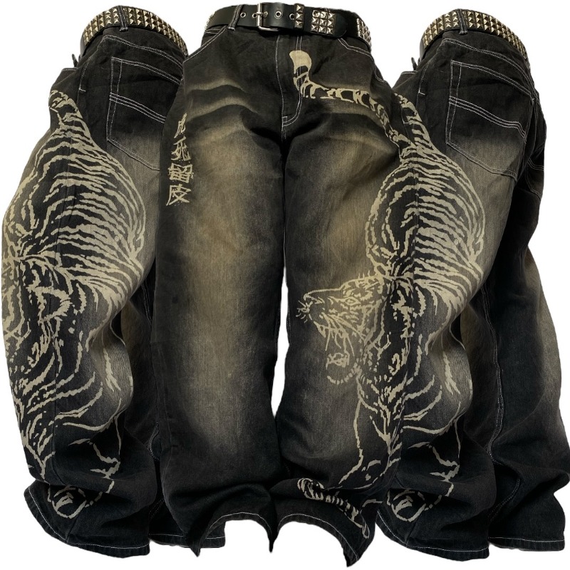 Men'S Fashion Jeans 2025 - 2025 moda novo padrão de grandes
