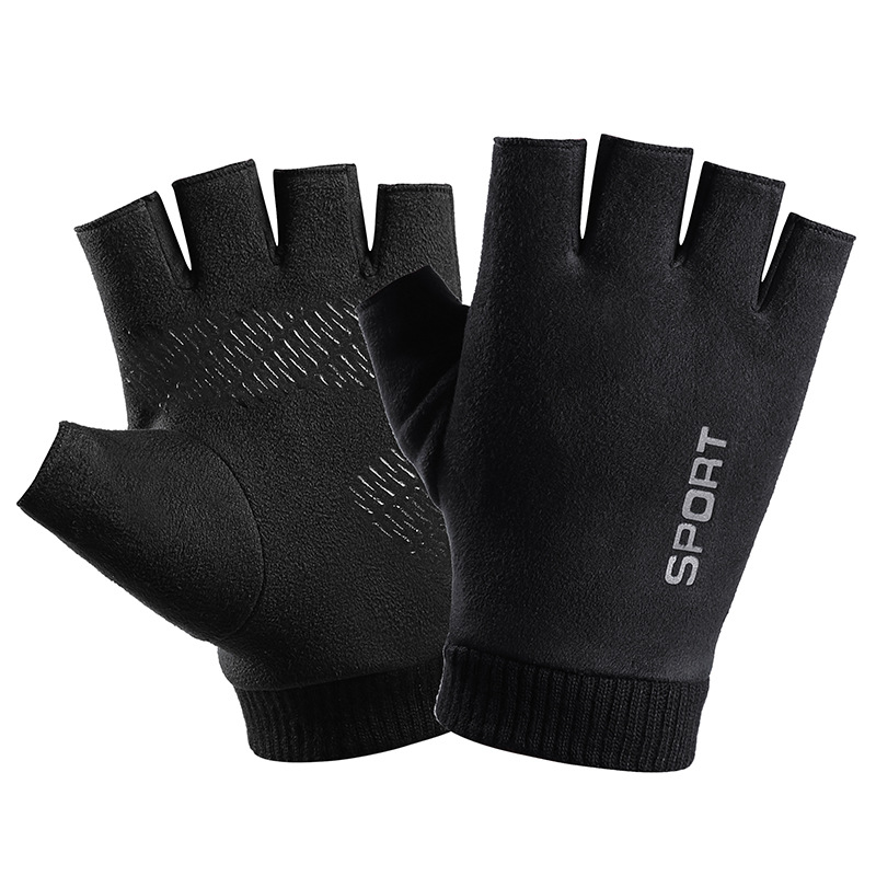Men'S Fashion Gloves - Homem inverno camurça couro de pelúcia