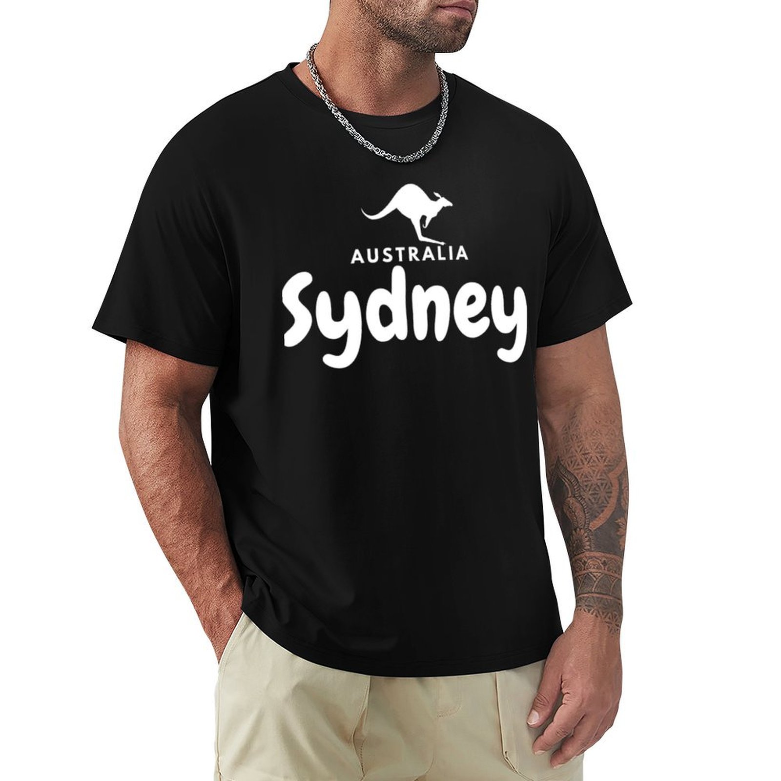 Men'S Fashion Sydney - Camiseta Sydney, Sydney Austrália, camiseta casual