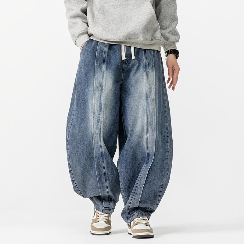 Men'S Fashion Jeans 2025 - 2025 novo vintage harem calças dos