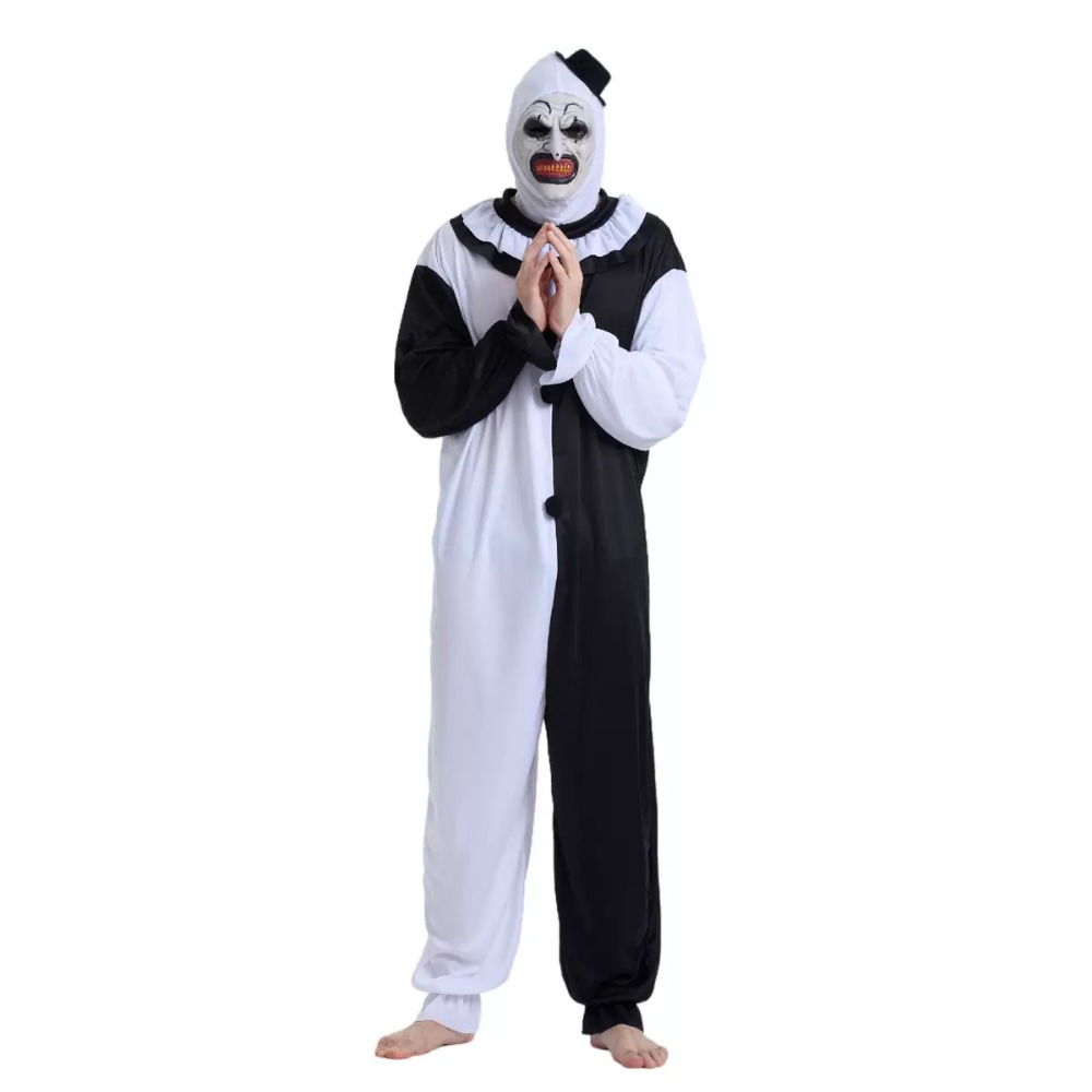 Mens Fashion Jumpsuit - Fantasia de Cosplay de Palhaço Artístico