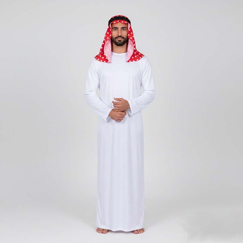Mens Fashion Jumpsuit - Traje Tradicional Árabe, Roupa Árabe para