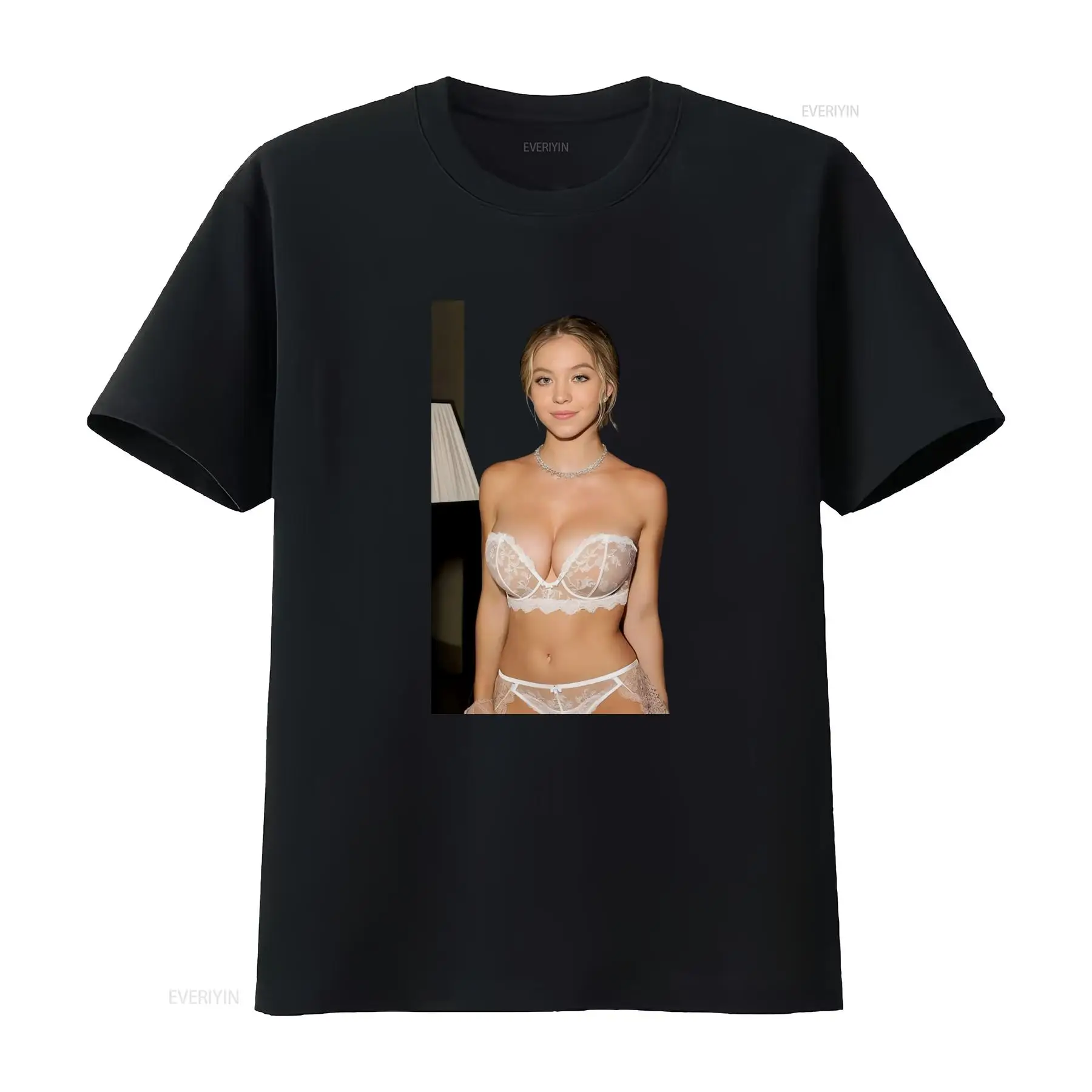 Men'S Fashion Sydney - Camiseta Inspirada em Sydney Sweeney, Estilosa