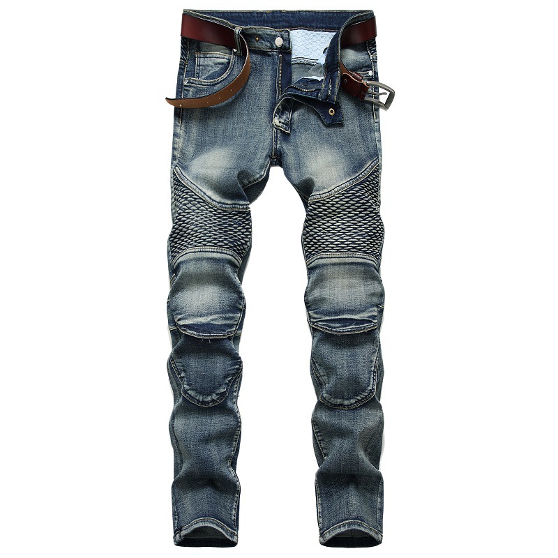 2025 novas calças da motocicle - Men'S Fashion Jeans 2025 avaliação e preço