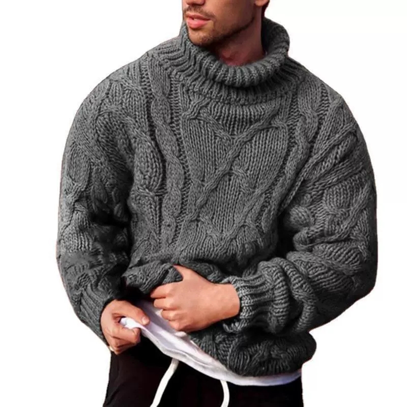 Outono e inverno moda europeia - Mens Fashion Jumpers avaliação e preço