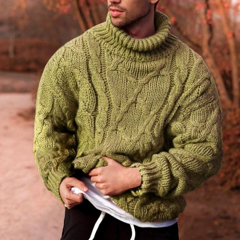 Outono e inverno moda europeia - Mens Fashion Jumpers avaliação e preço