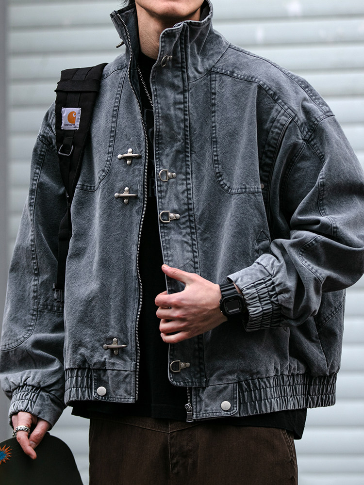Jaqueta Jeans Masculina Americ - Denim Jacket Vintage avaliação e preço