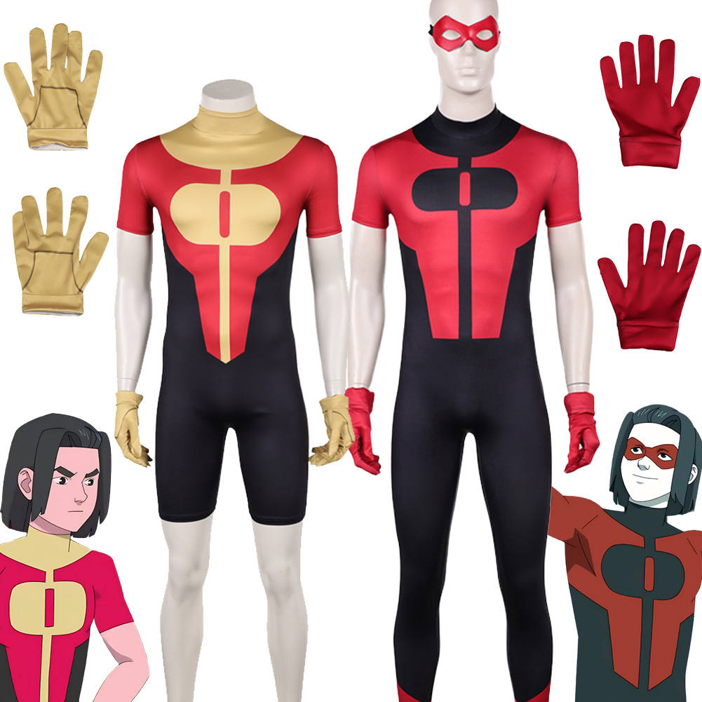 Fantasia Cosplay S4 Invincible - Mens Fashion Jumpsuit avaliação e preço