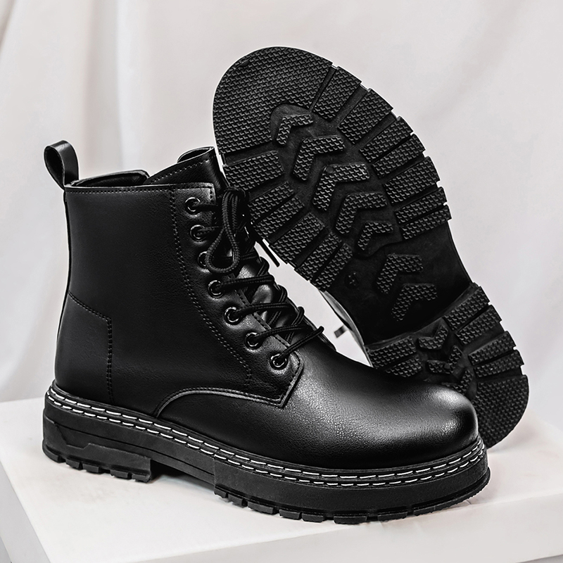 Botas masculinas de couro enve - Mens Fashion Modern avaliação e preço