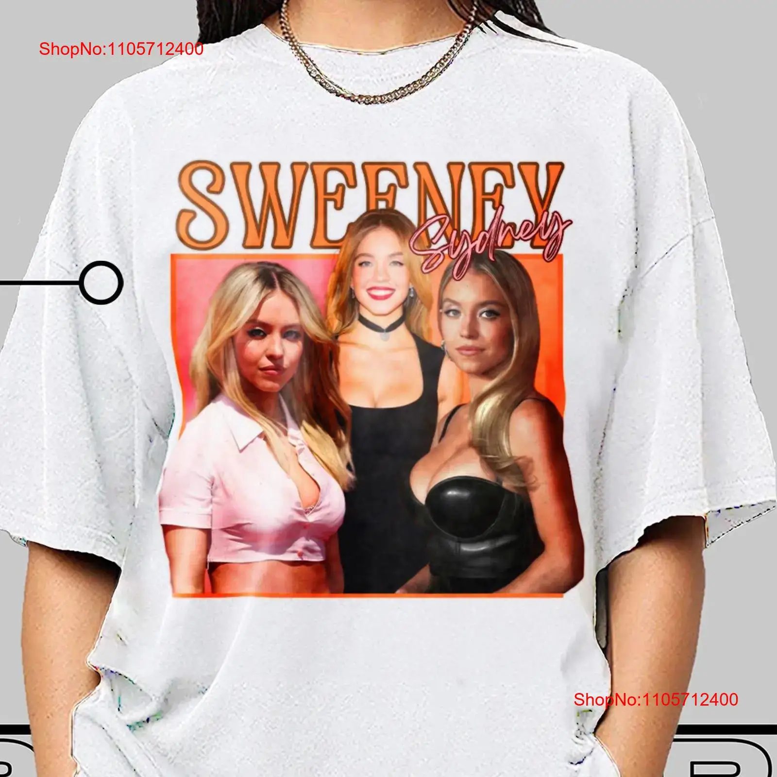 Camiseta Vintage Sydney Sweene - Men'S Fashion Sydney avaliação e preço