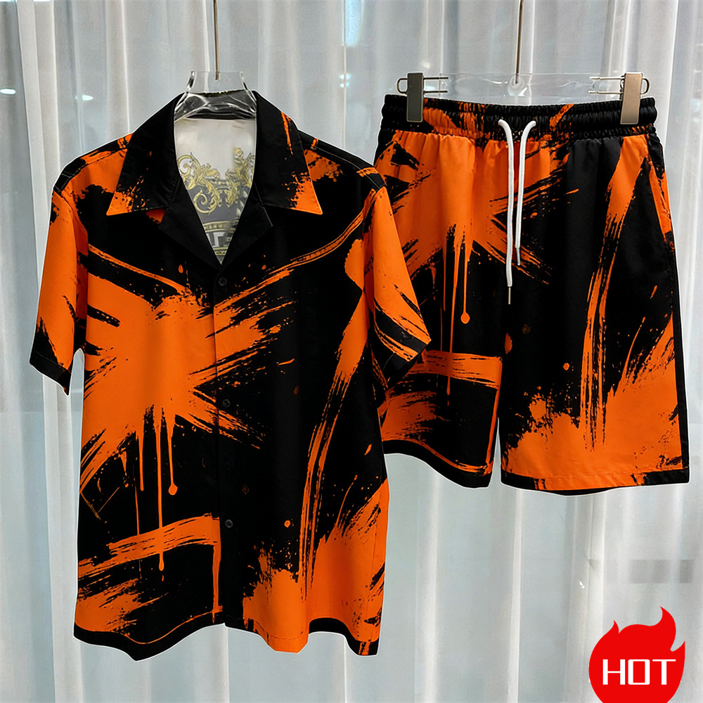 Conjunto masculino de duas peç - Men'S Spring Fashion avaliação e preço