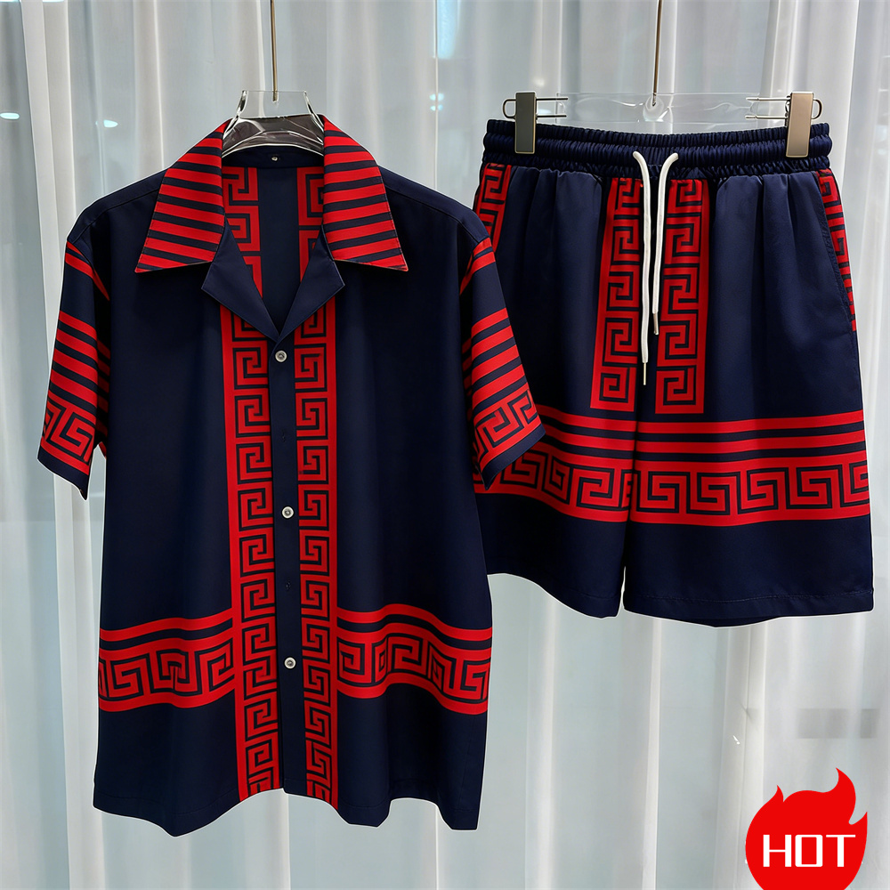 Conjunto masculino de duas peç - Men'S Spring Fashion avaliação e preço