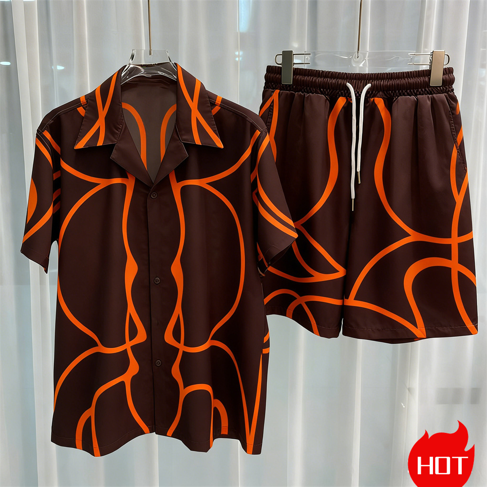 Conjunto masculino de duas peç - Men'S Spring Fashion avaliação e preço
