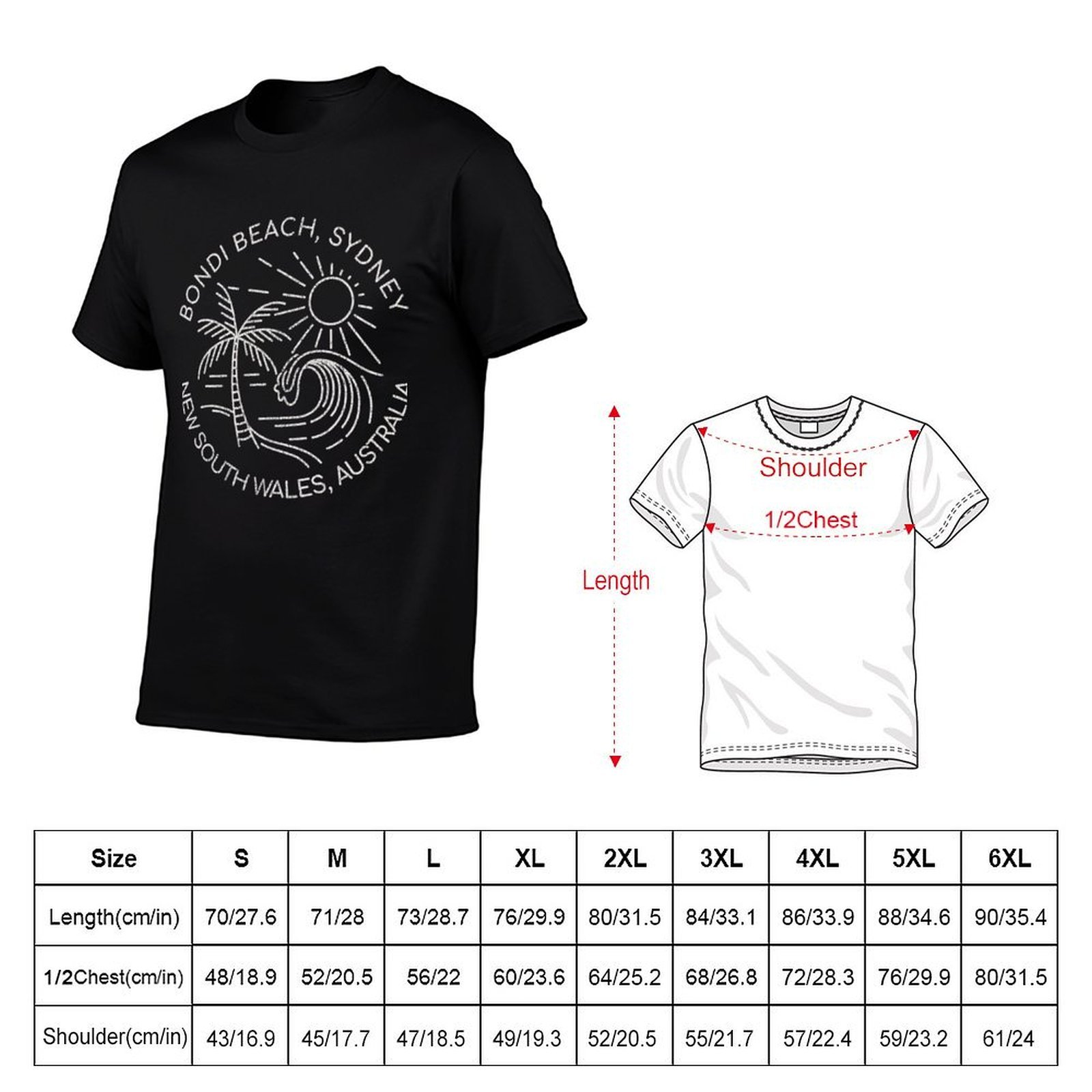 Camiseta Retro Texturizada Bon - Men'S Fashion Sydney avaliação e preço