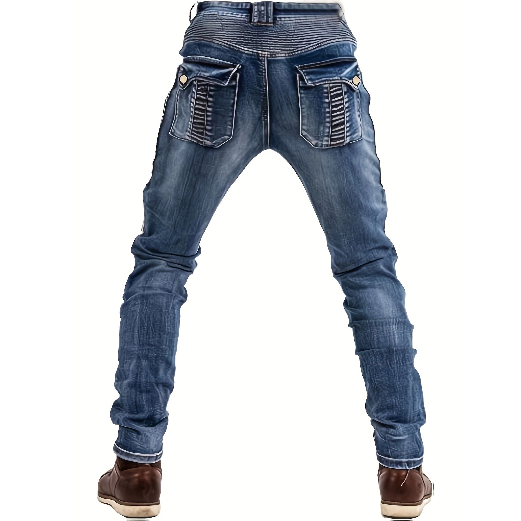 Novo 2025 quatro temporadas ma - Men'S Fashion Jeans 2025 avaliação e preço