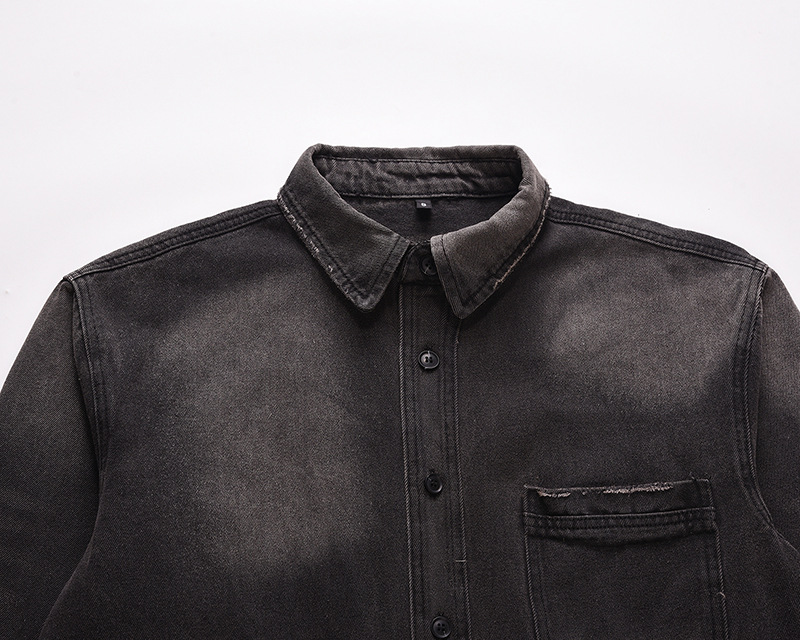 Jaqueta Jeans Masculina Rasgad - Denim Jacket Vintage avaliação e preço
