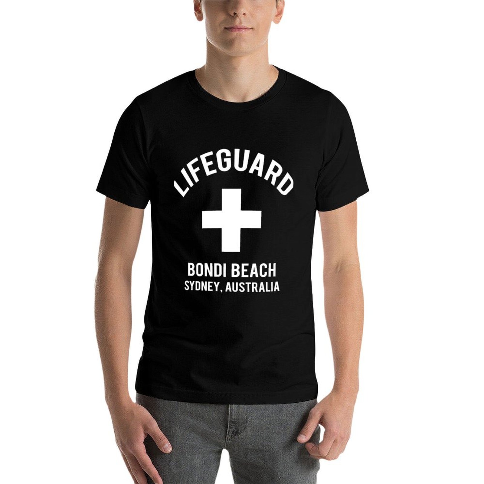 Camiseta Lifeguard Bondi Beach - Men'S Fashion Sydney avaliação e preço