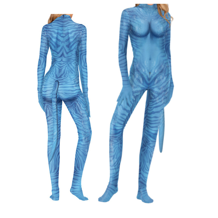 Avatar o caminho da água cospl - Mens Fashion Jumpsuit avaliação e preço