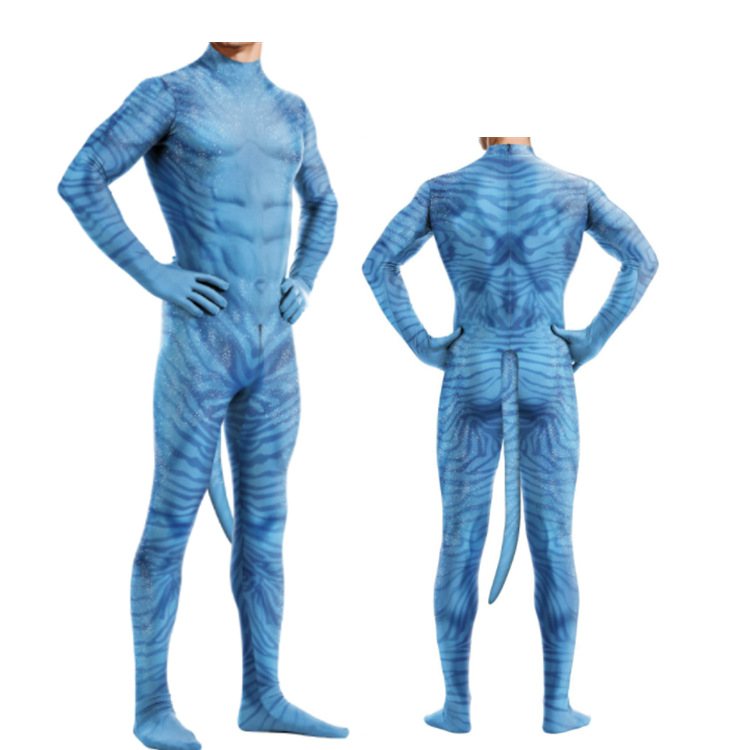 Avatar o caminho da água cospl - Mens Fashion Jumpsuit avaliação e preço