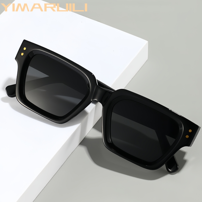 Yimaruili retro quadrado mascu - Men Fashion Photography avaliação e preço