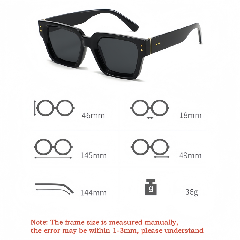 Yimaruili retro quadrado mascu - Men Fashion Photography avaliação e preço