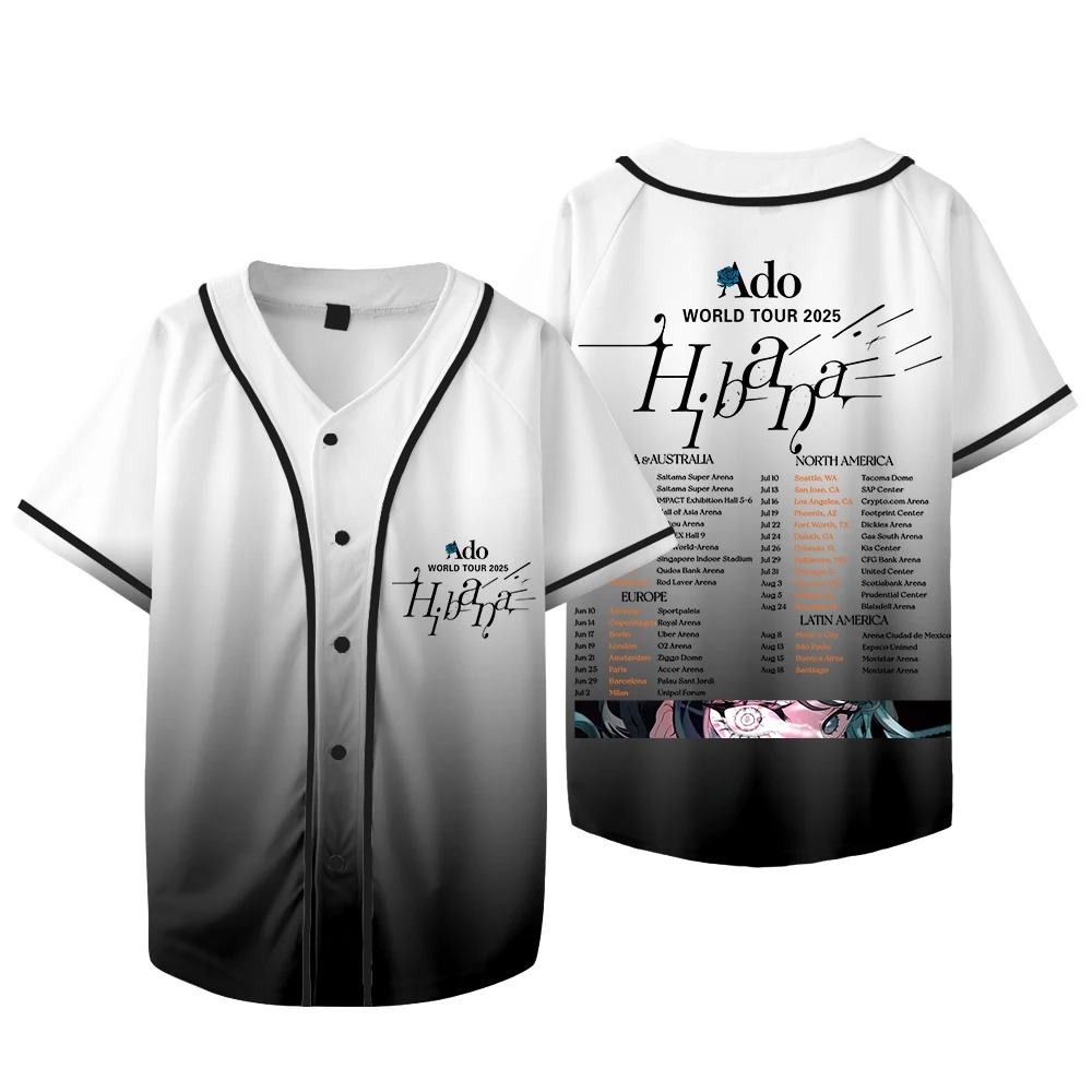 Camiseta Merchandise da Turnê  - Mens Fashion Baseball Jersey avaliação e preço