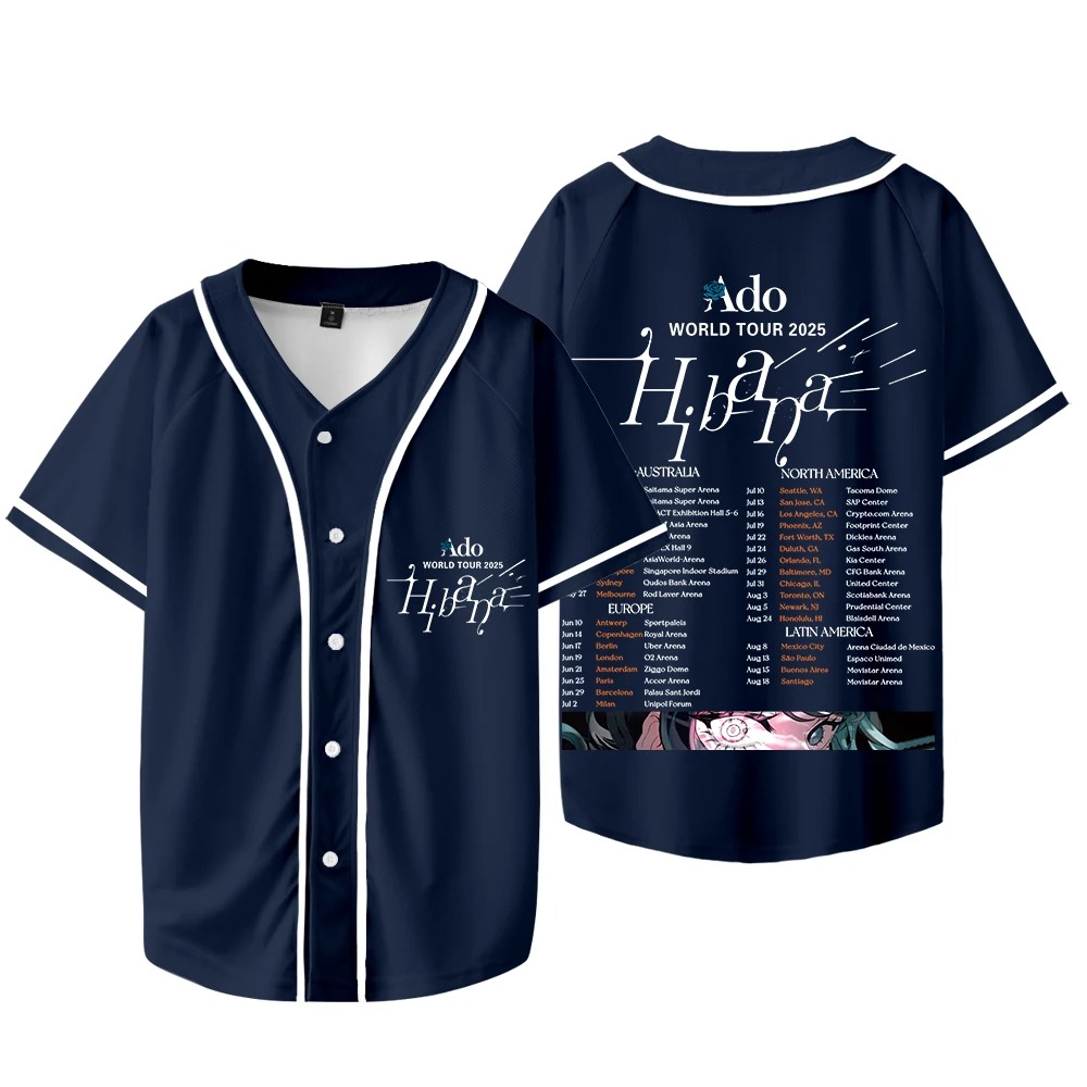 Camiseta Merchandise da Turnê  - Mens Fashion Baseball Jersey avaliação e preço