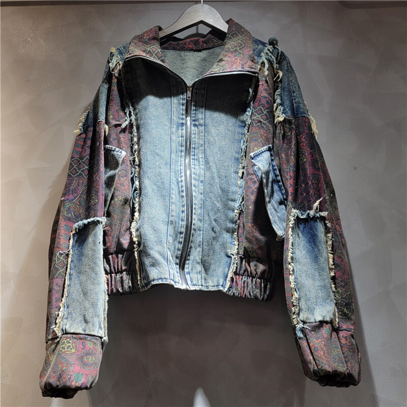 Whth vintage na moda feminina  - Denim Jacket Vintage avaliação e preço