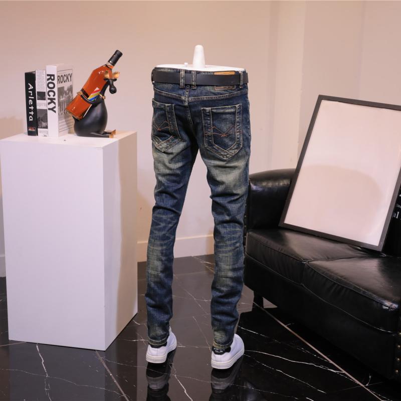 2025 outono e inverno retro je - Men'S Fashion Jeans 2025 avaliação e preço