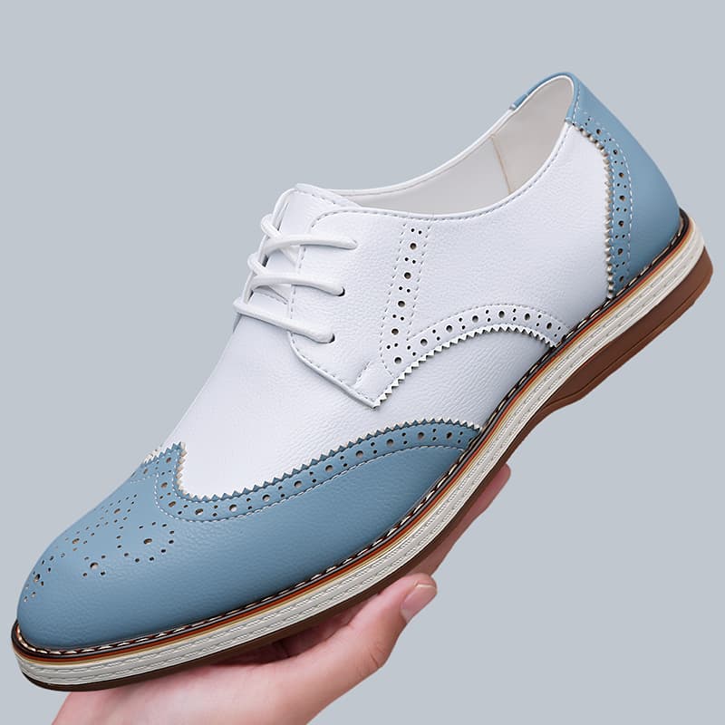 Sapatos Oxford Brogue Masculin - Suede Loafers Men avaliação e preço