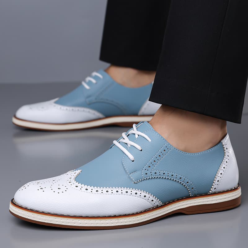 Sapatos Oxford Brogue Masculin - Suede Loafers Men avaliação e preço