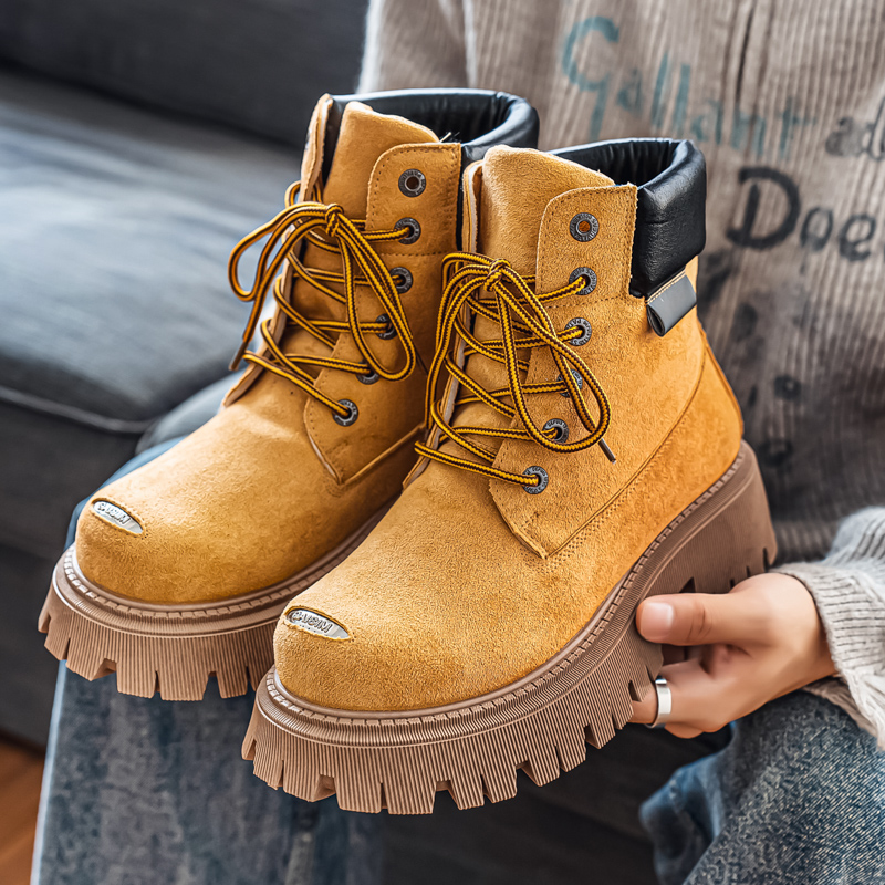 Botas Clássicas de Cano Alto e - Mens Fashion Modern avaliação e preço