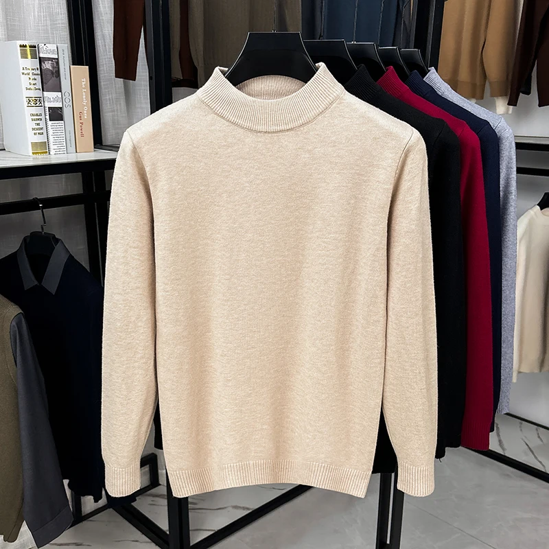 Suéter Masculino de Malha com  - Mens Fashion Jumpers avaliação e preço