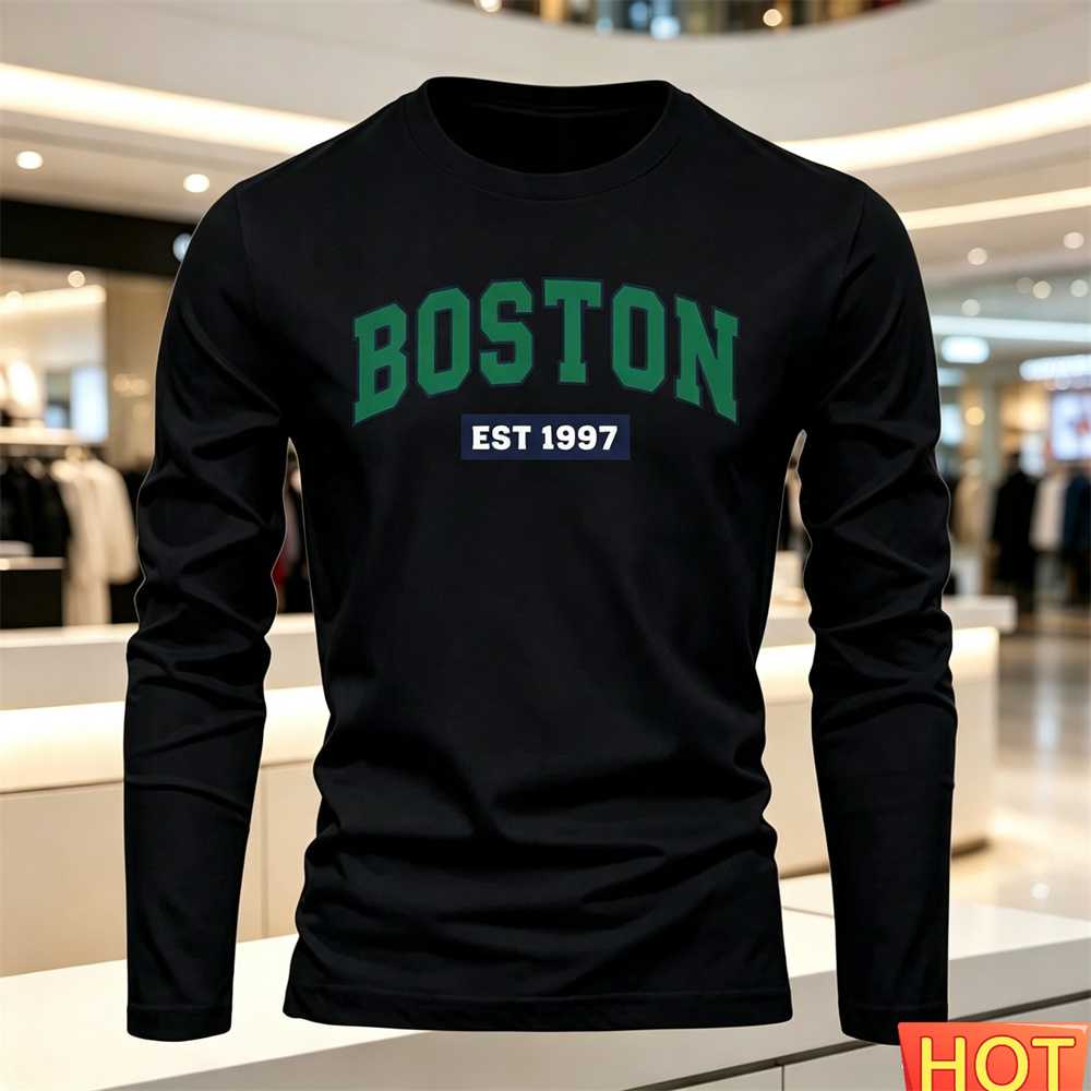 Camiseta masculina de manga co - Men'S Spring Fashion avaliação e preço