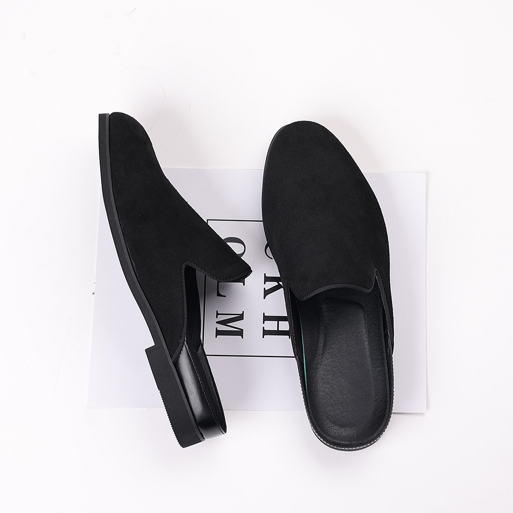 Mules de camurça para homem mo - Suede Loafers Men avaliação e preço