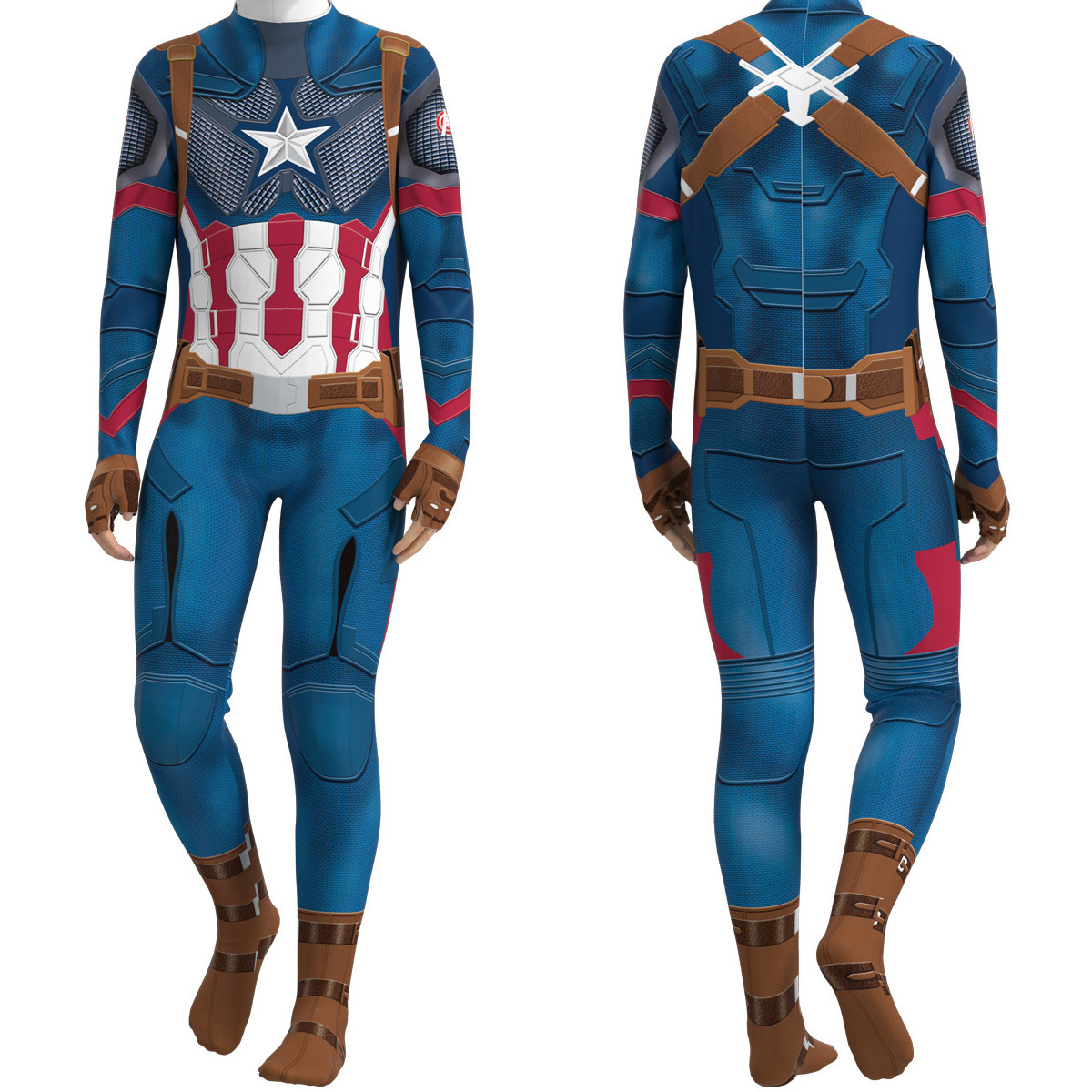 Fantasia de Halloween para Cos - Mens Fashion Jumpsuit avaliação e preço
