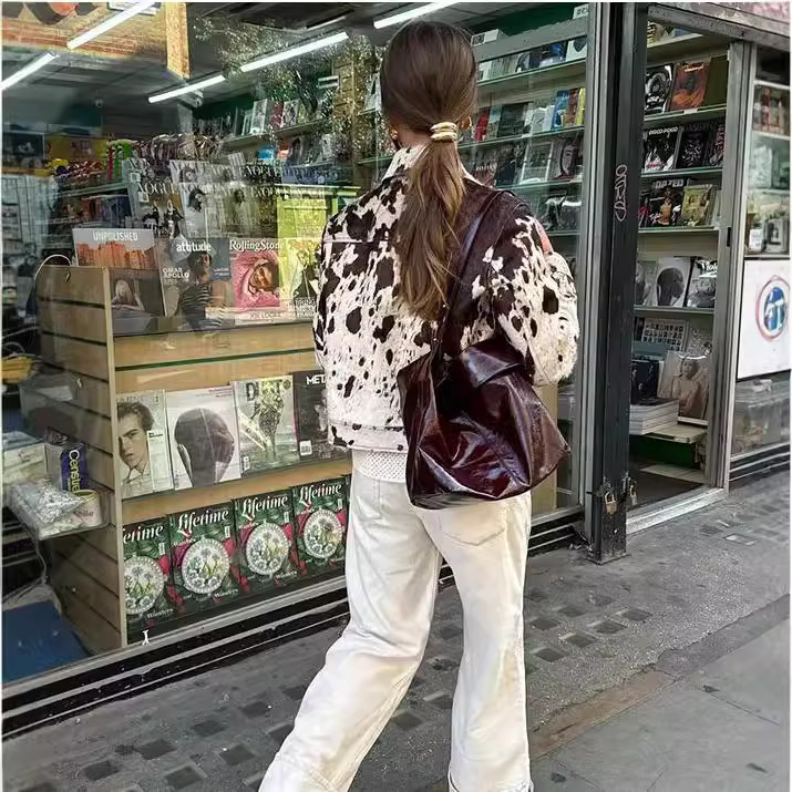 Jaqueta Feminina Estampada com - Denim Jacket Vintage avaliação e preço