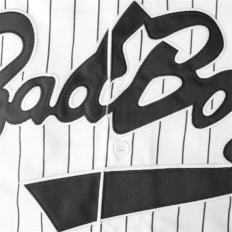 Filme # 10 Bad Boy BIGGIE Cami - Mens Fashion Baseball Jersey avaliação e preço