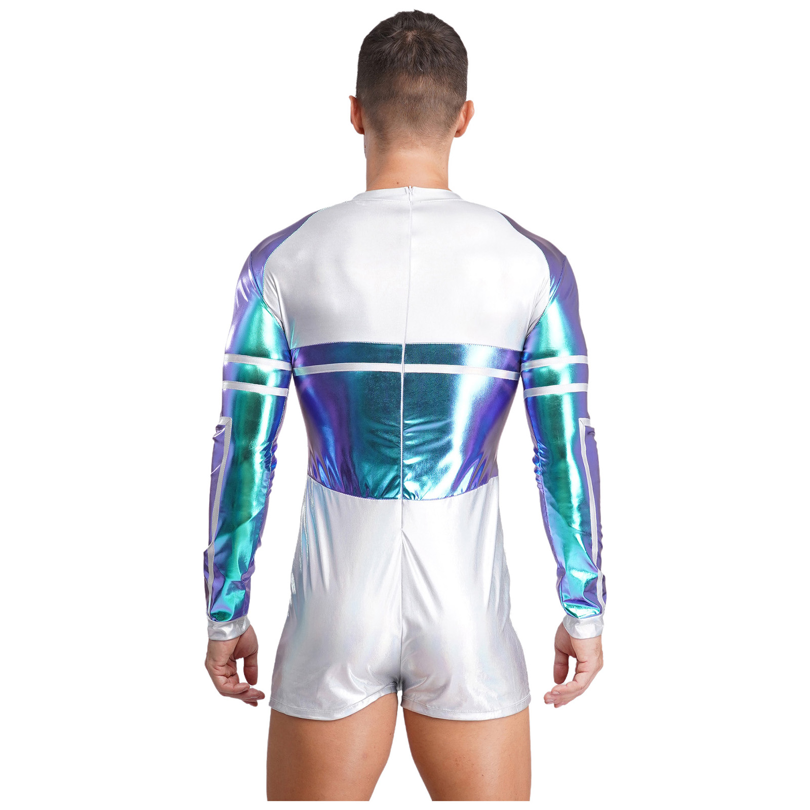 Masculino halloween carnaval a - Mens Fashion Jumpsuit avaliação e preço
